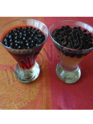 Фруктово-ягодный десерт: Желе из смородины