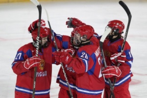 Юниорская сборная России одержала победу над командой США
