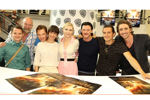 Звезды «Хоббита» посетили Comic-Con в Сан-Диего