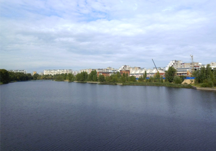 Пляж на Мещерском озере