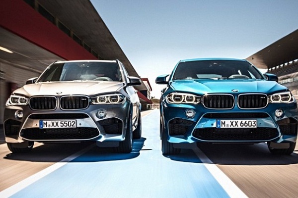 BMW показала «заряженные» версии своих внедорожников X5 M и X6 M