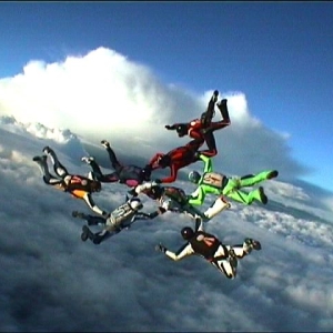 Рекорд Нижегородской области в парашютном спорте состоялся