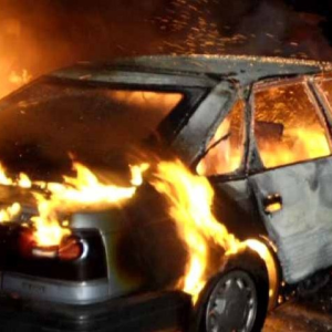 В Советском районе из-за поджога сгорело пять автомобилей