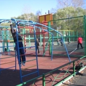 Новый уличный спортивный комплекс окрыли в Нижегородском районе 