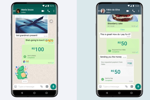 WhatsApp приступил к запуску электронных платежей внутри приложения