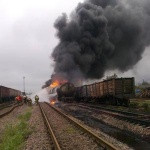 ГЖД подсчитывает сумму ущерба от пожара