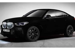 Особое покрытие Vantablack VBx2 сделало BMW  X6 самой черной машиной в мире