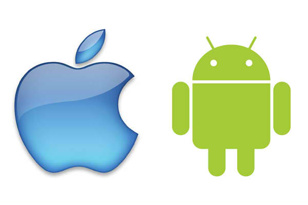 Apple      Android  iPhone