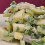 Простые рецепты салатов: Салат из сельди и сыра