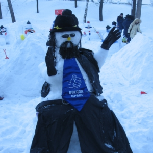 Семья Востроконовых из Гагинского района стала лицом конкурса «Нижегородский снеговик»