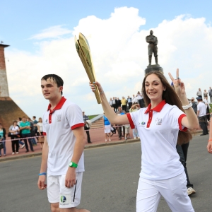 В Нижегородской области состоялась эстафета Огня XXVII Всемирной летней Универсиады 