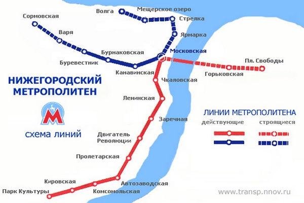 Определен подрядчик по продлению линии метро в Нижнем Новгороде