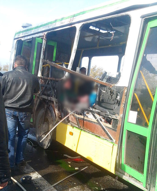 В Волгограде теракт – женщина-шахидка взорвала автобус (фото)