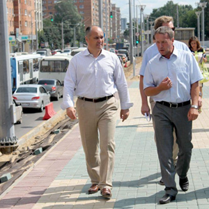 Улицу Горького благоустроят до конца июля