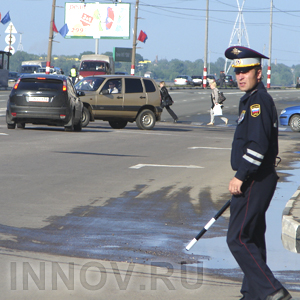 Сегодня в Нижнем Новгороде пьяный водитель сбил полицейского