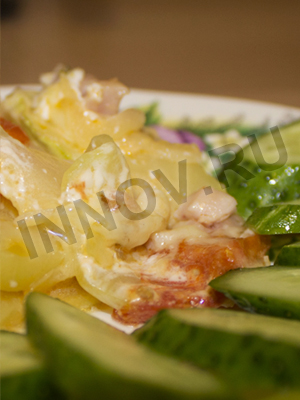 Кабачки с сыром по-березовски