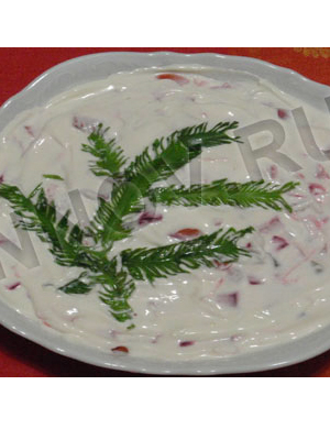 Простые рецепты салатов на праздник: Новогодний винегрет