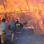 В Нижегородской области детская шалость стала причиной пожара