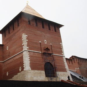 Зачатьевская башня Нижегородского кремля восстановлена