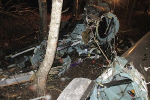 В разбившемся под Кстово вертолёте предположительно погибли пять человек