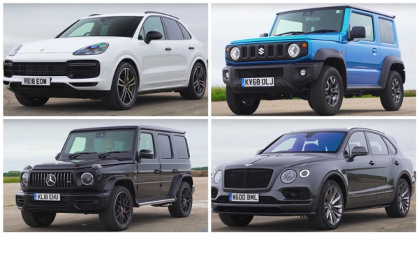 Suzuki Jimny не совладал с мощными кроссоверами в драг-заезде