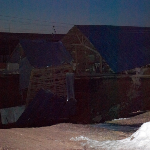 Карстовый провал грунта в Бутурлино. Видео