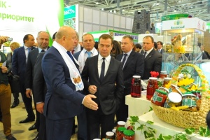 Валерий Шанцев представил Нижегородскую область во всероссийской выставке достижений сельхозпроизводителей «Золотая осень-2014»