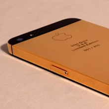 Золотой iPhone 5 Золотой iPhone 5