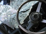 На Борском мосту затруднено движение из-за аварии