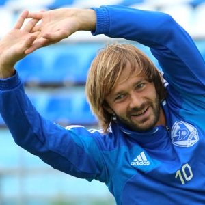 Дмитрий Сычев, новый форвард «Волги», провел первую тренировку  