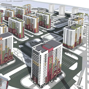 В строящемся микрорайоне Нижнего Новгорода  "Цветы" прошел Первый Ипотечный тур