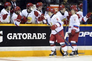 Молодежная сборная России по хоккею продолжает побеждать в Cуперсерии