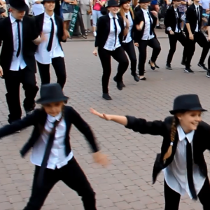 Состоялся флешмоб памяти Майкла Джексона (видео)