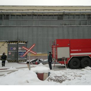 На знаменитом заводе «ГАЗ» пожар
