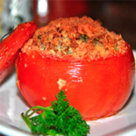 Вкусные закуски: Фаршированные помидоры