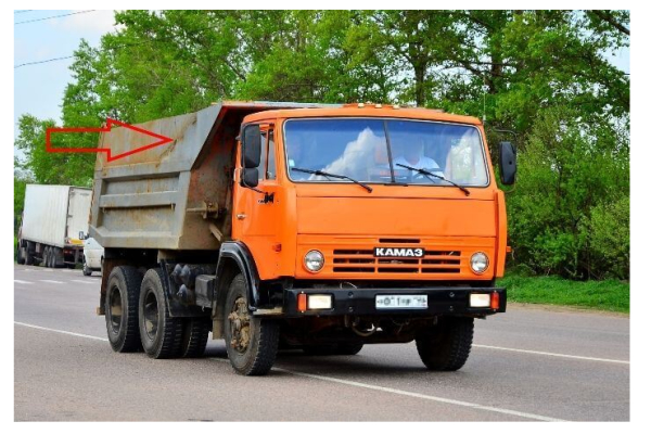 Сколько кубов вмещает камаз