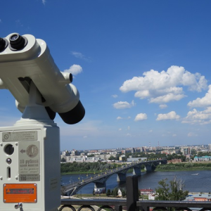 На Набережной Федоровского установлен второй в городе туристический телескоп
