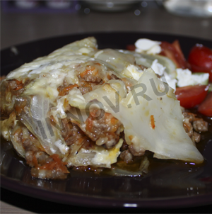 Капустная лазанья