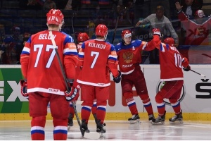 Сборная России по хоккею в финале Чемпионата мира 