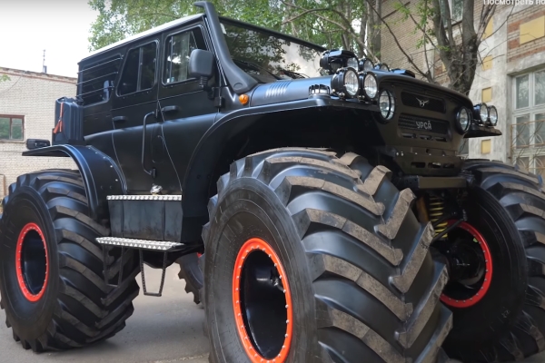 Гигантский УАЗ «Ермак» за 10 млн. руб. показали на видео