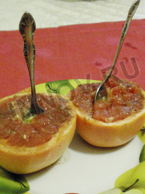 Рецепты для диабетиков: Печеный грейпфрут
