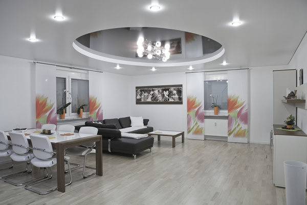 Виды подвесных потолков и их применение