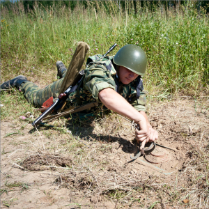 Сапёры утилизировали снаряд, обнаруженный накануне в Выксе