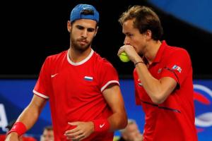 Три российских теннисиста впервые в истории ATP одновременно вошли в десятку лучших 