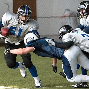 Нижегородская команда победила в матче по американскому футболу