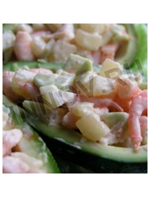 Интересные и простые рецепты салатов: Салат с авокадо