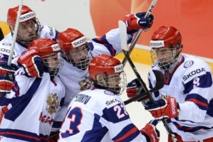 Юниоры сборной России по хоккею разгромили команду Мангейма