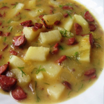 Рецепты супов: Чечевичный суп с сардельками
