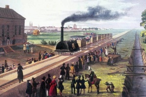 День в истории. В 1837 было открыто движения по первой железной дороге в России между Санкт-Петербургом и Царским Селом