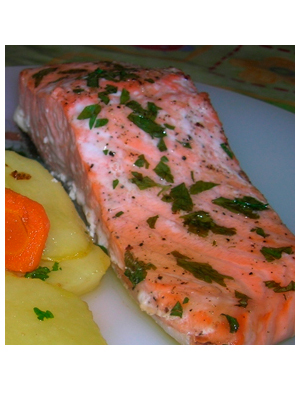 Рецепты простых блюд из рыбы: Горбуша запеченая в духовке